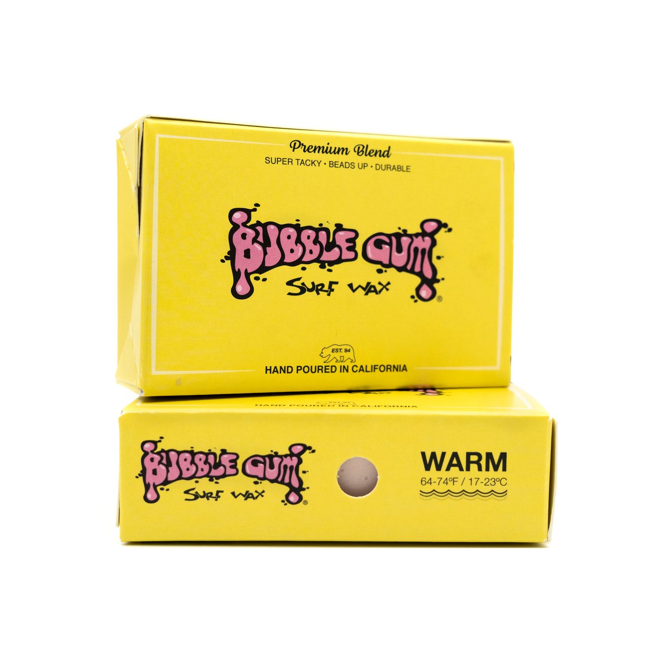 Bubble Gum Surf Wax Premium Blend - Warm