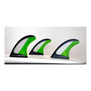 Scarfini Air Thruster Set - Small (Green) - Scarfini - Thruster Fins