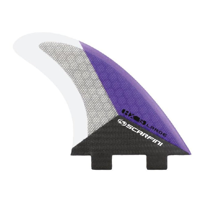 Scarfini Carbon Base Thruster Set - Extra Large (Purple) - Scarfini - Thruster Fins