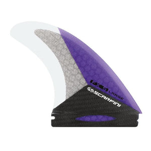 Scarfini Carbon Base Thruster Set - Extra Large (Purple) - Scarfini - Thruster Fins