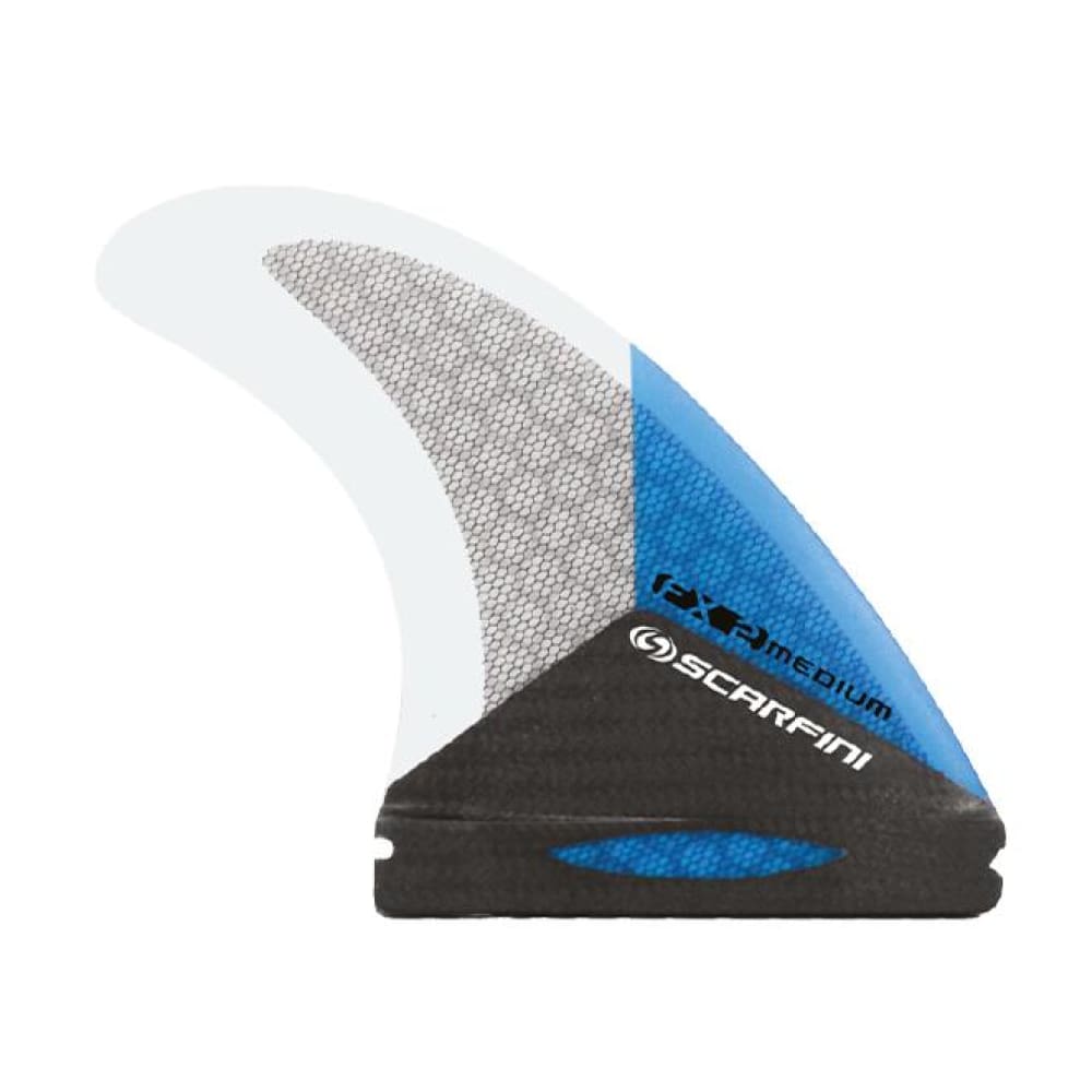 Scarfini Carbon Base Thruster Set - Medium (Blue) - Scarfini - Thruster Fins